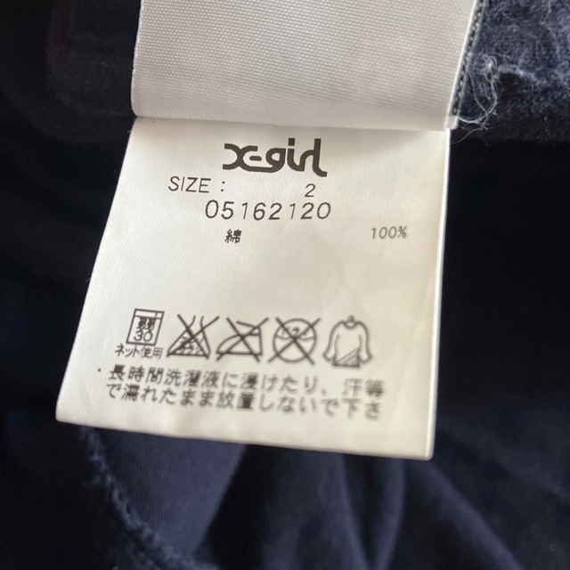 X-girl(エックスガール)のTシャツ レディースのトップス(Tシャツ(半袖/袖なし))の商品写真