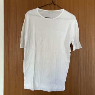 ジョンスメドレー(JOHN SMEDLEY)のジョン スメドレー ニット 白 Tシャツ ストラスブルゴ エストネーション(Tシャツ/カットソー(半袖/袖なし))