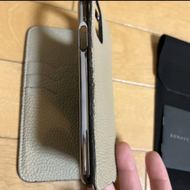 ボナベンチュラ　BONAVENTURA  iPhone11 plus グレー スマホ/家電/カメラのスマホアクセサリー(モバイルケース/カバー)の商品写真