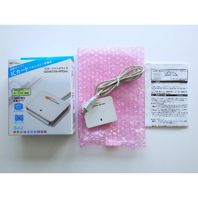 ICカードリーダライタ CLOUD2700-NTTCom スマホ/家電/カメラのPC/タブレット(PC周辺機器)の商品写真