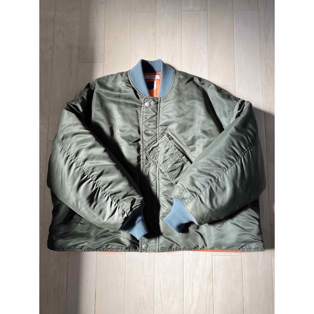 FACETASM 22AW CROPPED MA-1 JACKET