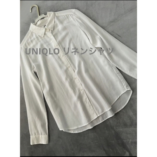 UNIQLO - UNIQLO ユニクロ レディースシャツ 白 Mサイズ