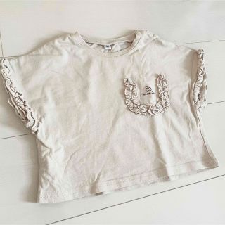 フリル袖Tシャツ(Ｔシャツ)