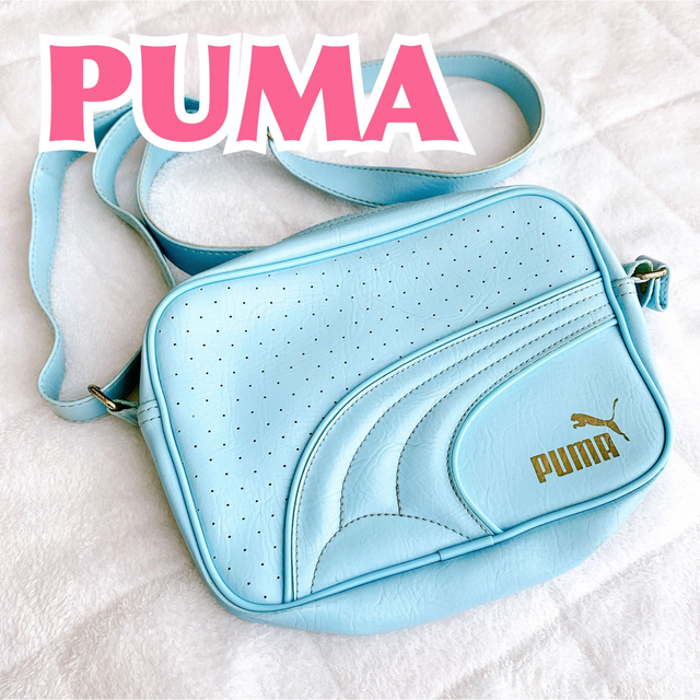 PUMA(プーマ)のPUMA キッズ/ジュニア/レディース　チャック付きブランドショルダーバッグ レディースのバッグ(ショルダーバッグ)の商品写真