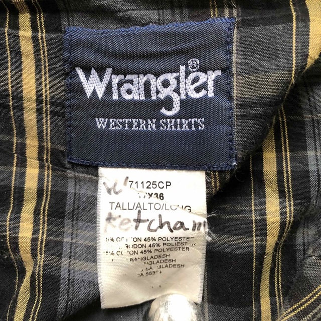 Wrangler(ラングラー)のWrangler ラングラー ウエスタンシャツ メンズのトップス(シャツ)の商品写真