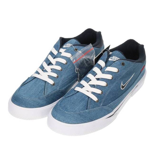 ナイキ ×シュプリーム SUPREME  SB GTS QS DENIM 801621-441 GTSデニムスニーカー メンズ 28cm