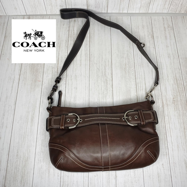 ショルダーバッグCOACH コーチ　レザー　ショルダーバッグ