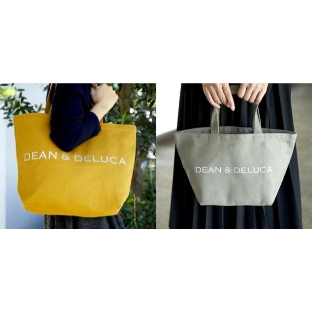 DEAN & DELUCA(ディーンアンドデルーカ)のDEAN & DELUCA チャリティートートバッグ イエロー 新品 レディースのバッグ(トートバッグ)の商品写真