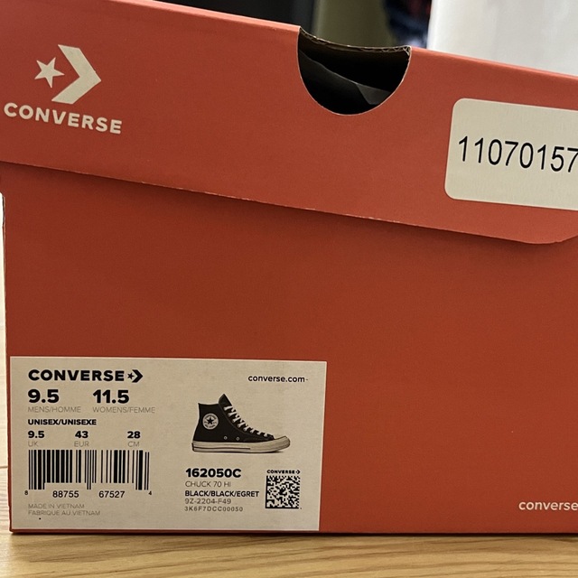 CONVERSE(コンバース)の新品未使用 コンバース　チャックテイラー converse ct70 28cm メンズの靴/シューズ(スニーカー)の商品写真