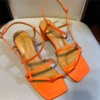 KATRIN color tong sandal（orange）Sサイズ(サンダル)