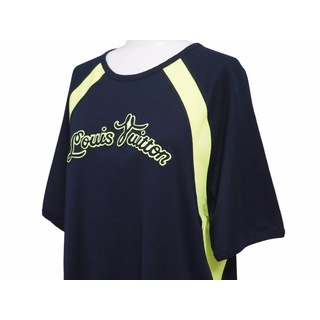 LOUIS VUITTON ルイヴィトン 13SS Tシャツ RM131 H3JR51JRZ 半袖 Neon Script ネオンスクリプト ネイビー サイズL 美品 28682