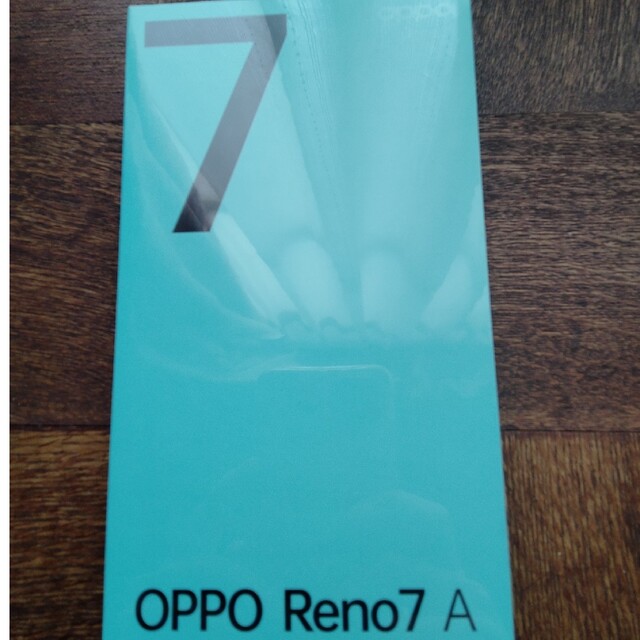 新品未開封　oppo reno7a