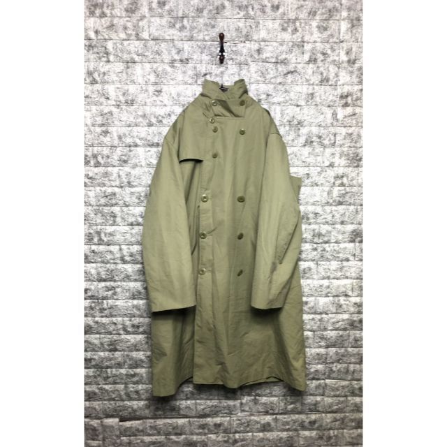 MILITARY - 60s フランス軍 ライナー付き オフィサー トレンチコート