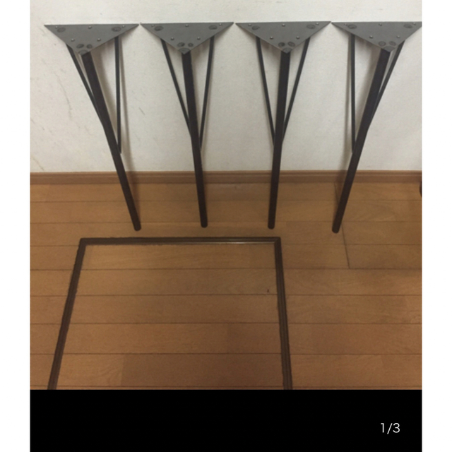 新製品)アイアン 鉄 鉄脚 テーブル脚 - ダイニングテーブル