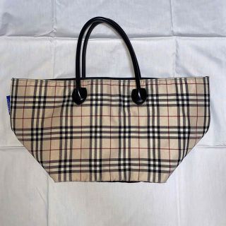 バーバリーブルーレーベル(BURBERRY BLUE LABEL)のBURBERRY BLUE LABEL トートバッグ 美品(トートバッグ)