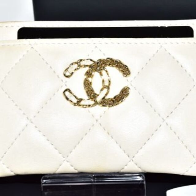 美品 CHANEL シャネル カードケース