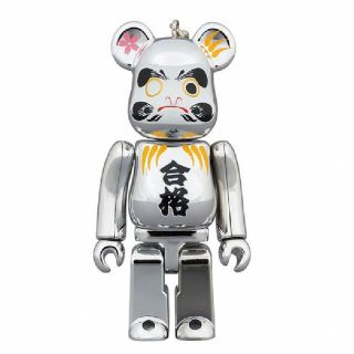 ベアブリック(BE@RBRICK)のベアブリック 達磨 合格祈願 銀メッキ 100％(その他)