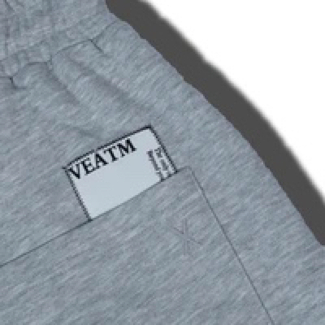 VEATM SOLID LOGO FLEECE SHORTS【GRAY】 VEATM SOLID LOGO FLEECE SHORTS【GRAY】