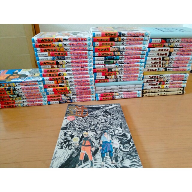 Naruto(ナルト)　1~7,23~72巻　57冊+2札