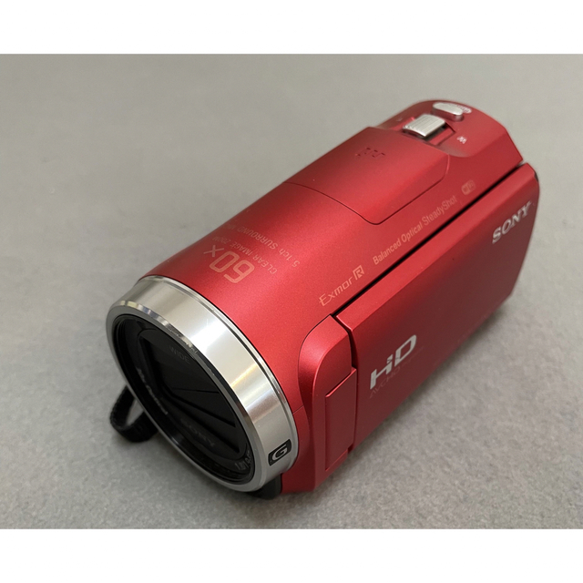 ソニー SONY HDR-CX680 ハンディカム ビデオカメラ レッド 大人女性の