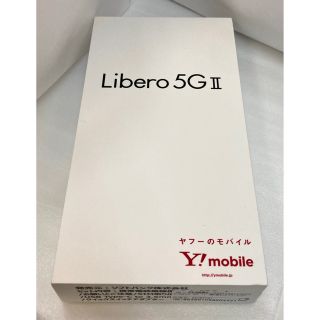 ゼットティーイー(ZTE)のY!mobile★Libero 5G Ⅱ A103ZT ブラック SIMフリー★(スマートフォン本体)