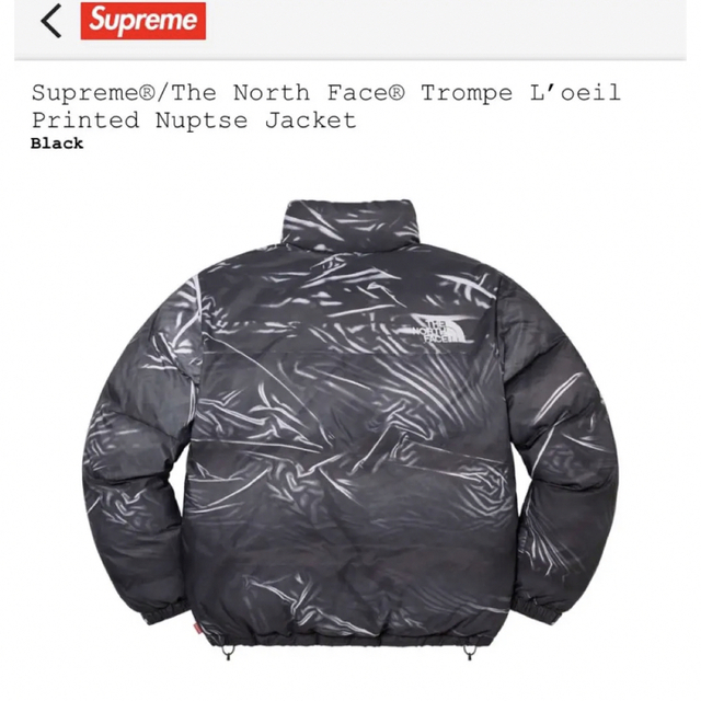 Supreme The North Face Nuptse 新品未使用　S