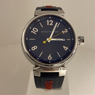 LOUIS VUITTON - ルイヴィトン タンブール　SS/ラバー Q1111　GM ユニセックス　腕時計