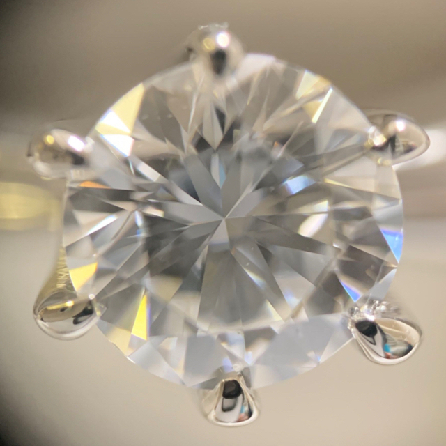 ダイヤモンドリング0.425ct  Pt900 レディースのアクセサリー(リング(指輪))の商品写真