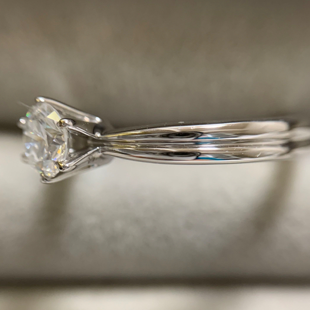 ダイヤモンドリング0.425ct  Pt900 レディースのアクセサリー(リング(指輪))の商品写真