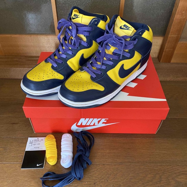 NIKE - Nike Dunk High Sp Michigan 28.5センチの通販 by ザッツ ...