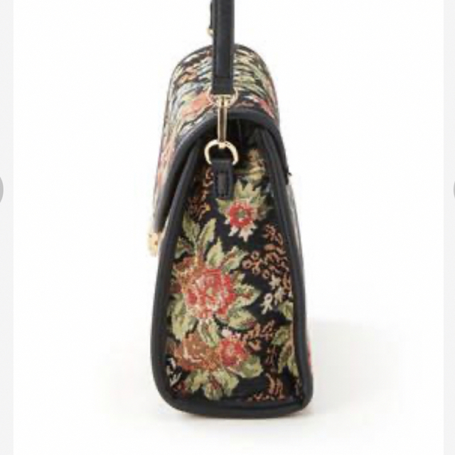 GRL(グレイル)のGRL グレイル　花柄ゴブラン台形ショルダーバッグ［tr353］ レディースのバッグ(ショルダーバッグ)の商品写真