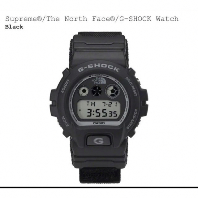 supreme the north face G-SHOCK ホワイト