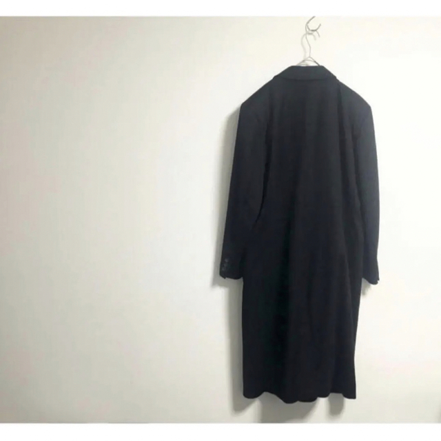 Yohji Yamamoto(ヨウジヤマモト)の古着 Yohji Yamamoto A.A.R オーバーコート カシミヤ モード メンズのジャケット/アウター(チェスターコート)の商品写真