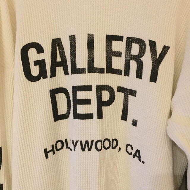 GALLERY DEPT THERMAL WAFFLE L/S TEE Mサイズ 【超ポイント祭?期間