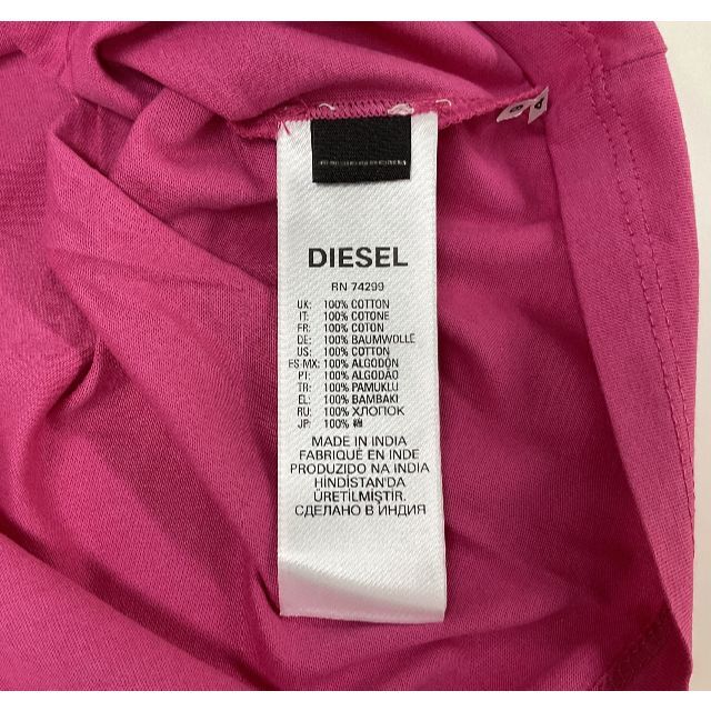 DIESEL(ディーゼル)のディーゼル　ベビー　ワンピース 0122　24ヶ月位　ピンク　新品　K00207 キッズ/ベビー/マタニティのベビー服(~85cm)(ワンピース)の商品写真