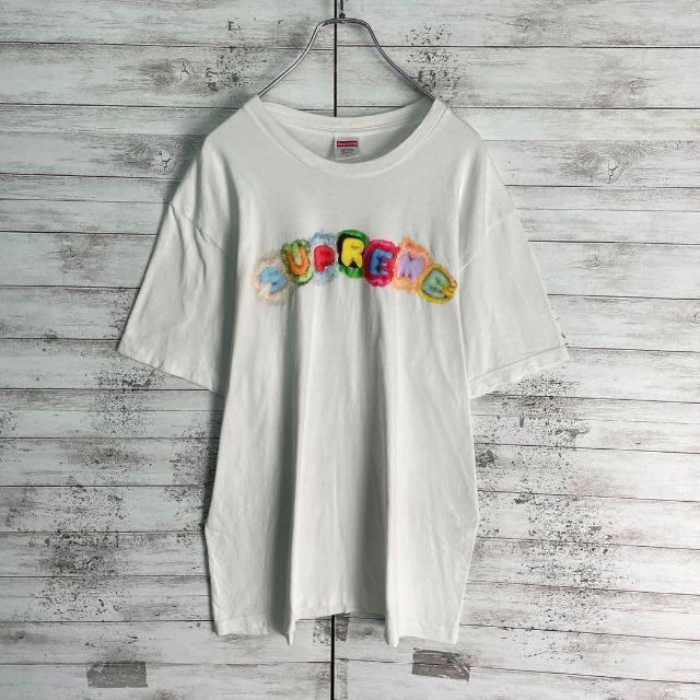 7311 【入手困難】シュプリーム☆ビッグロゴ定番カラー人気デザインtシャツ