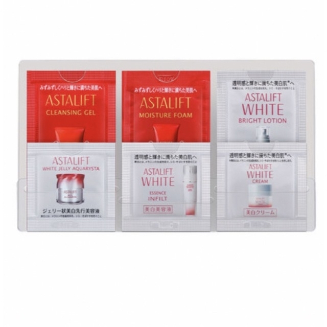 ASTALIFT(アスタリフト)のアスタリフトホワイト　トラベルセット　3セット コスメ/美容のスキンケア/基礎化粧品(化粧水/ローション)の商品写真