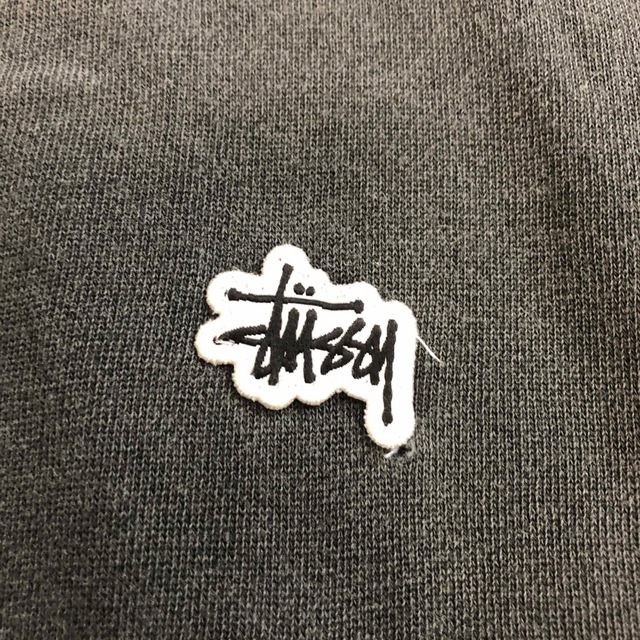 STUSSY(ステューシー)のStussy トレーナー　黒　スウェット  スウェットトレーナー Mサイズ相当 レディースのトップス(トレーナー/スウェット)の商品写真