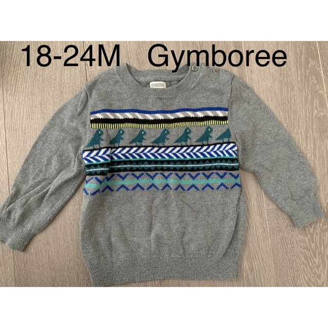 GYMBOREE 【18-24M】Gymboree☆グレーニットの通販 by もなか's shop｜ジンボリーならラクマ
