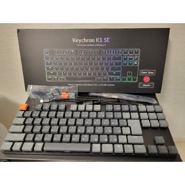 keychron K1 SE  赤軸 ワイヤレスメカニカルキーボード JIS配列