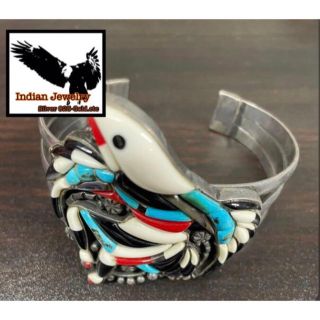 D イーグル Eagle バングル ブレスレット ナバホ インディアン ズニ
