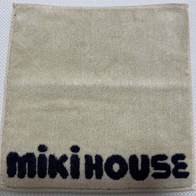 mikihouse(ミキハウス)のミキハウス mikihouse ロゴ ハンカチ ハンドタオル レディースのファッション小物(ハンカチ)の商品写真