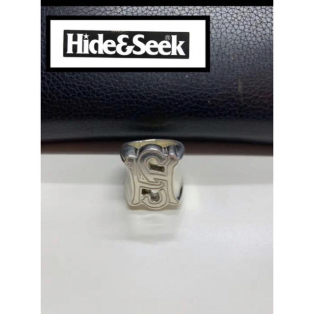 アクセサリーD ハイドアンドシーク　HIDE seek リング 指輪　シルバー　初期　ロゴ