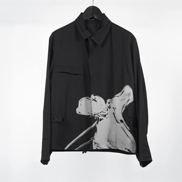 Yohji Yamamoto - 専用 17aw ウールギャバ抜染ダブルファスナーツナギ ...