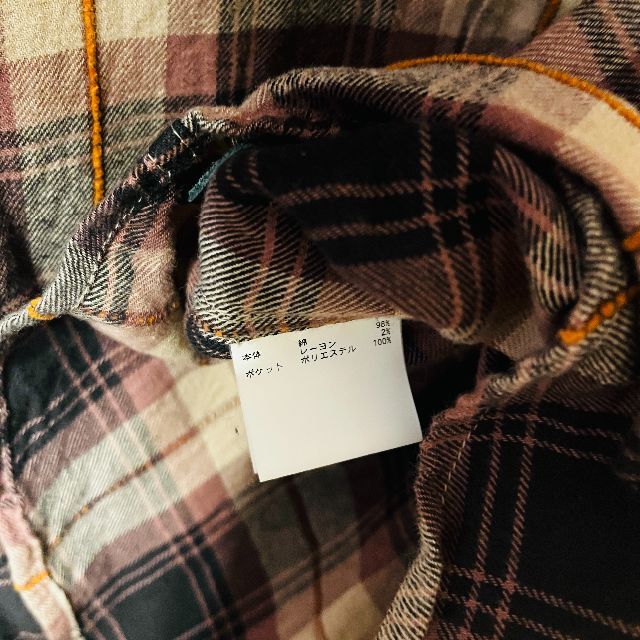 Patriot (現MLVINCE) Check Shirt XLサイズ メンズのトップス(シャツ)の商品写真