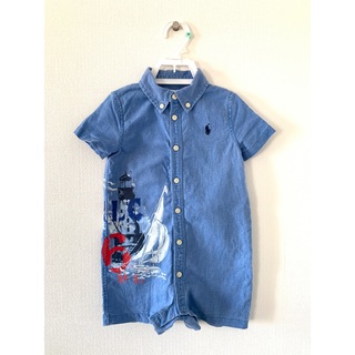 ラルフローレン(Ralph Lauren)のラルフローレン　80サイズ　ボタンダウンシャツ(シャツ/カットソー)