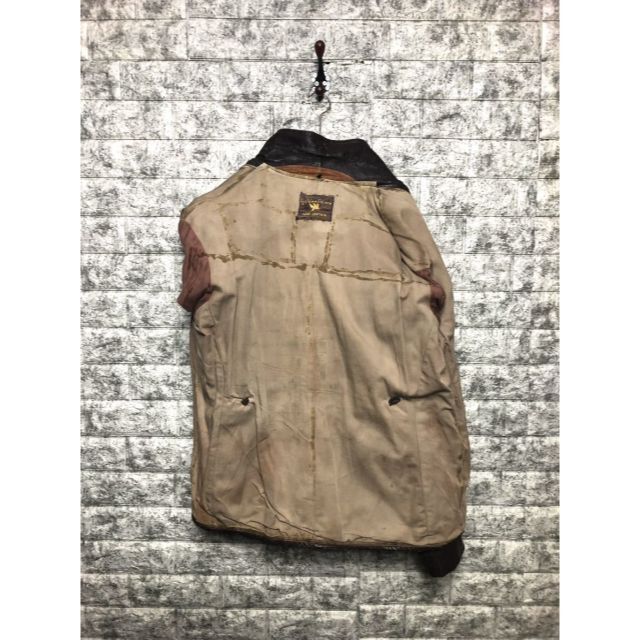 MILITARY - 40's ゴールデンフリース ゴート レザー スポーツ MILITARY - 40's ゴールデンフリース ゴート レザー スポーツ
