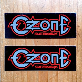 OZONE SKATEBOARDS ステッカー スケートボード オゾン USA(スケートボード)