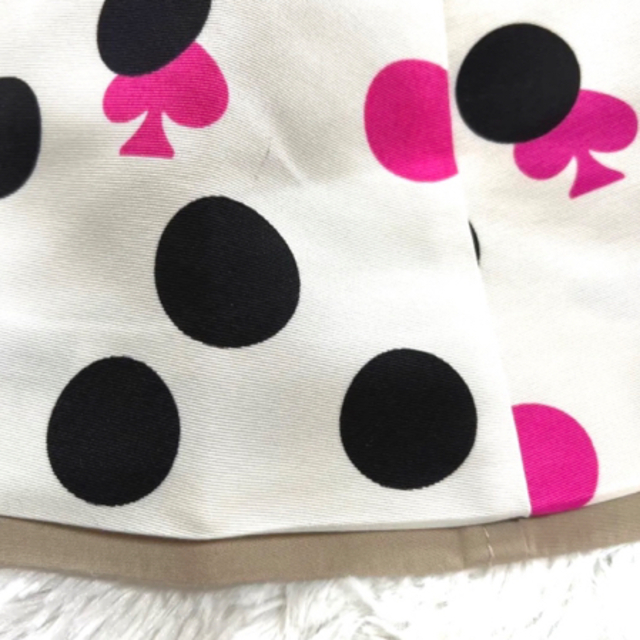 【SALE】ケイトスペード 定価6万円 トレンチコート ドット ベージュ