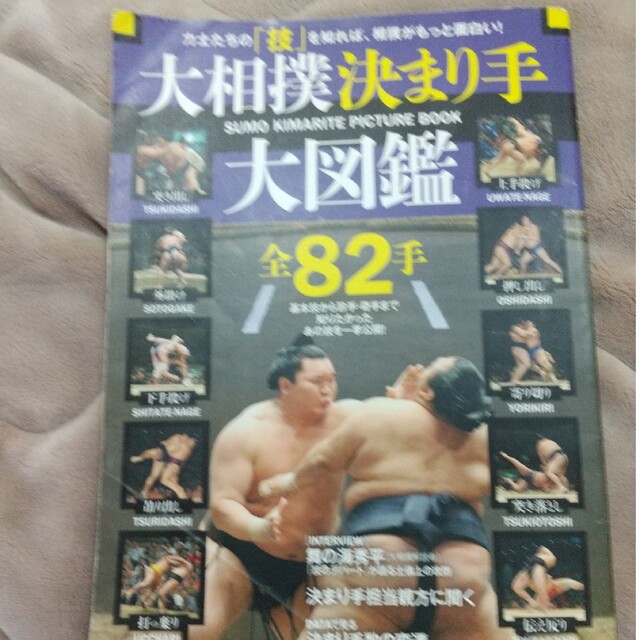 大相撲決まり手大図鑑 基本技から珍手・奇手まで知りたかったあの技を一挙公